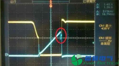 典型直流開關(guān)電源MOS電流波形的精確剖析