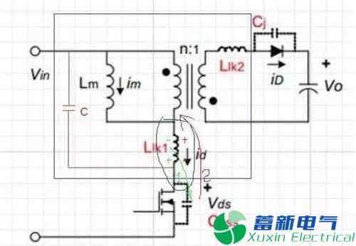 典型直流開關(guān)電源MOS電流波形的精確剖析